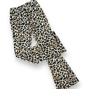 ASOS Leopard Print Flare Pants